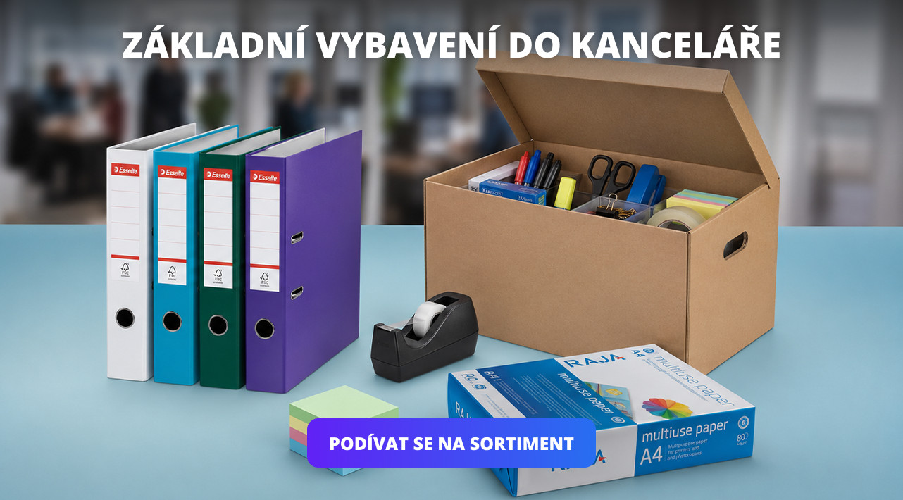 ZÁKLADNÍ VYBAVENÍ DO KANCELÁŘE