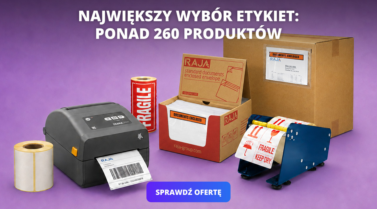 NAJWIĘKSZY WYBÓR ETYKIET: PONAD 260 PRODUKTÓW