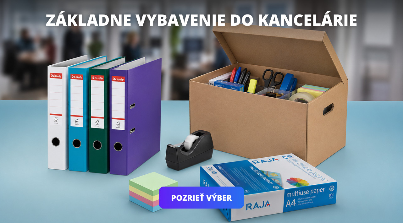 ZÁKLADNE VYBAVENIE DO KANCELÁRIE