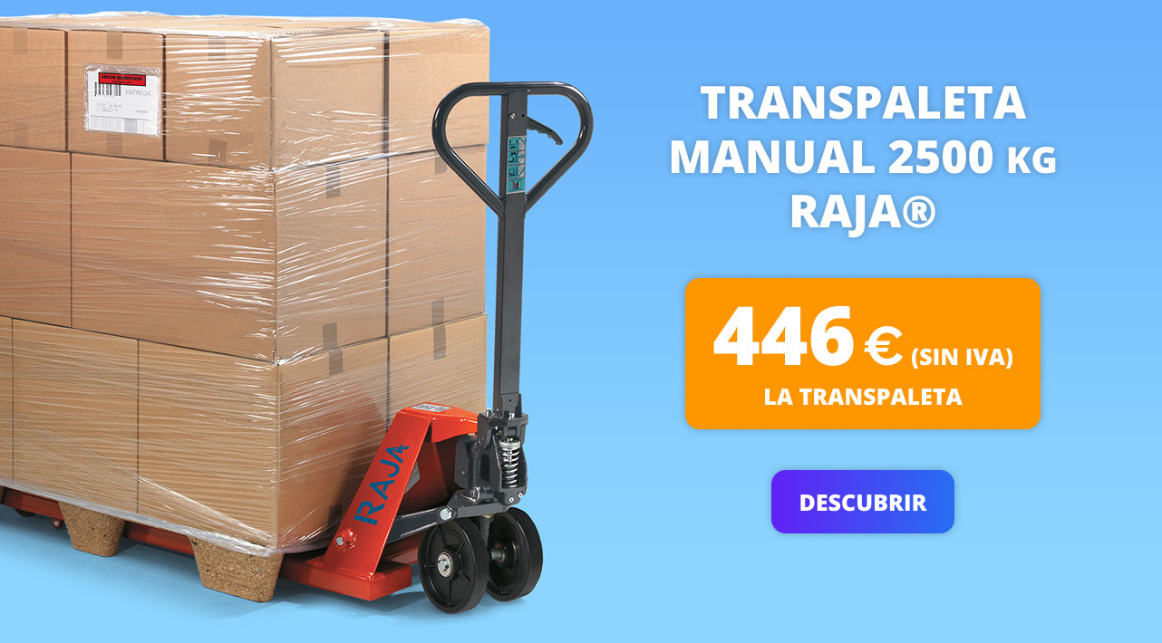 Transpaleta manual 2500kg RAJA®