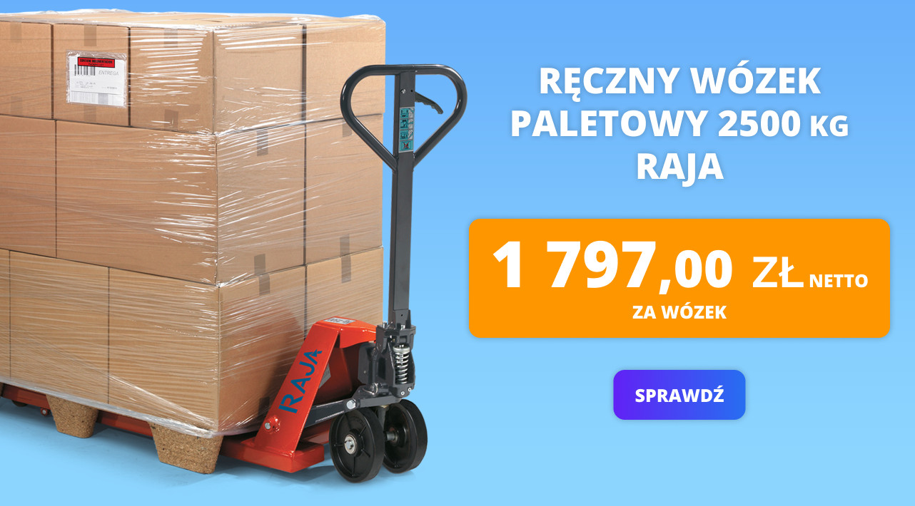 Ręczny wózek paletowy 2500 kg RAJA