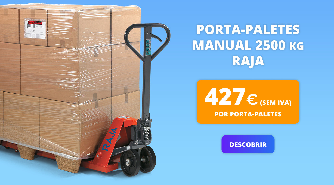 Porta-paletes manual 2500 kg RAJA