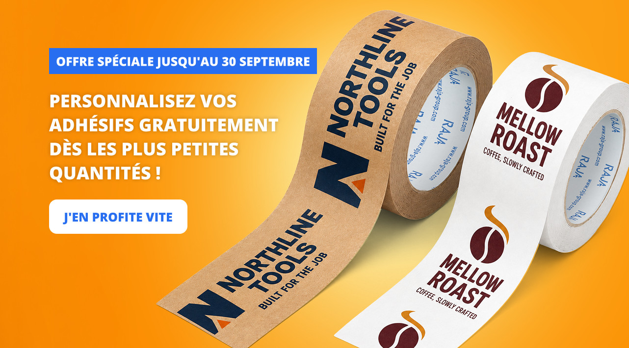 Personnalisez vos adhésifs gratuitement dès les plus petites quantités !