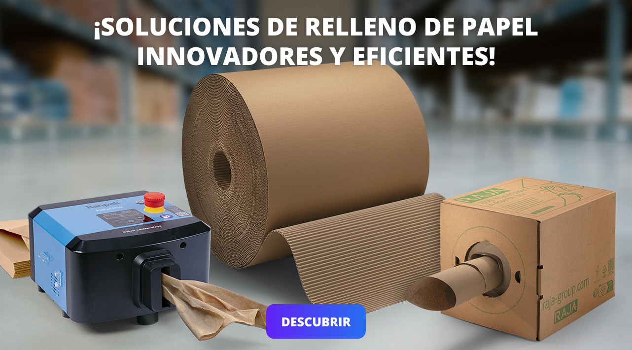 Soluciones de relleno de papel innovadores y eficientes
