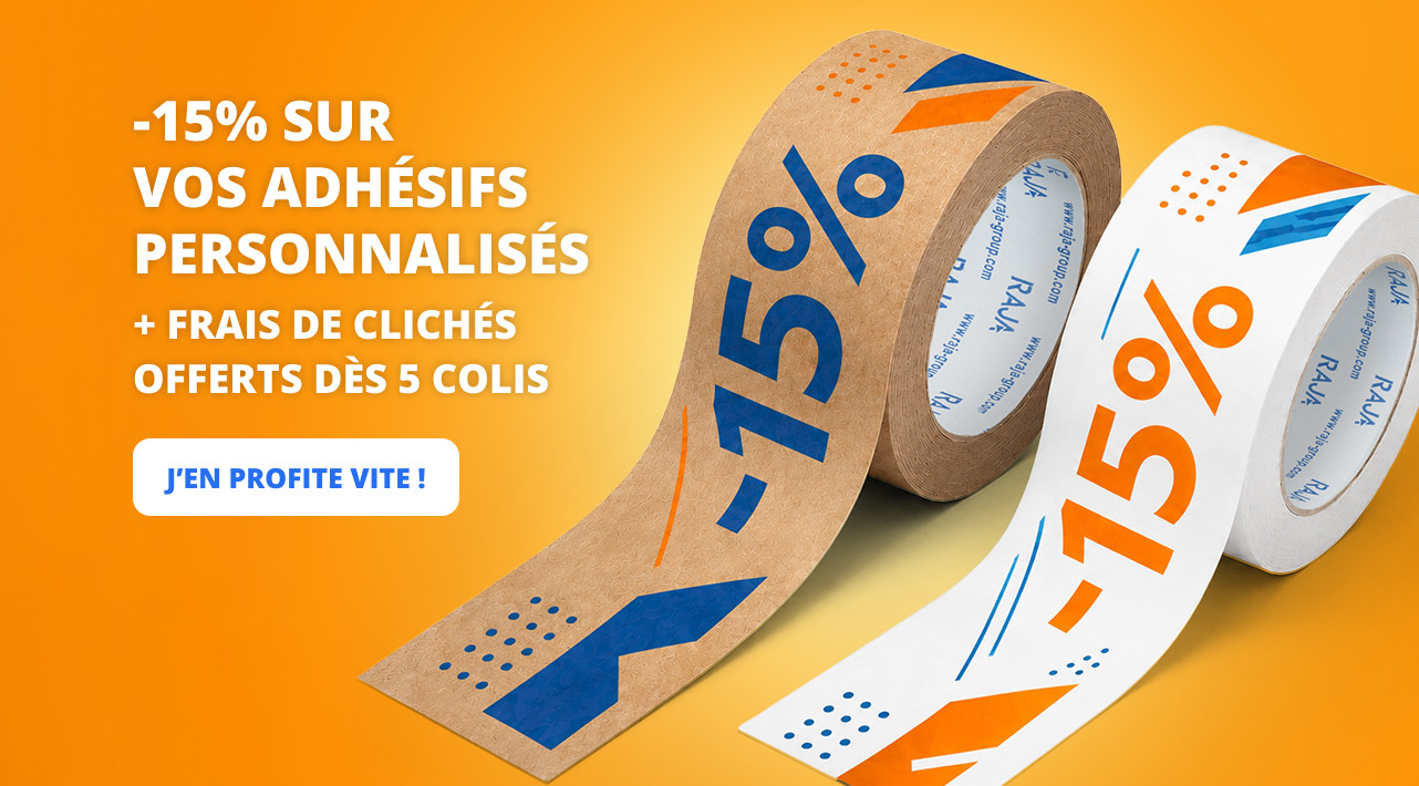 -15% sur  Vos adhésifs  personnalisés*