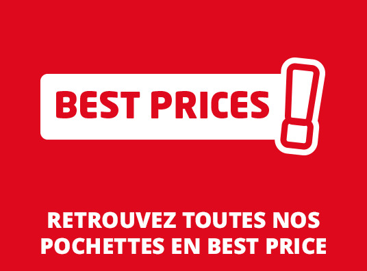 Retrouvez toutes nos pochettes en BEST PRICE 