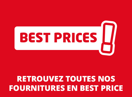 Retrouvez tous nos fournitures de bureau en BEST PRICE 