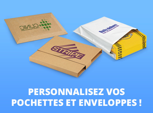 Personnalisez vos pochettes et enveloppes !