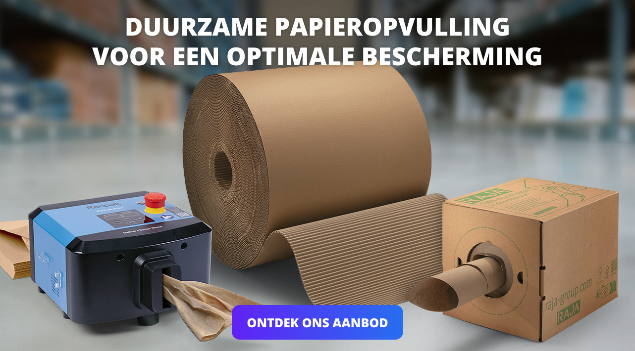 Duurzame papieropvulling voor een optimale bescherming