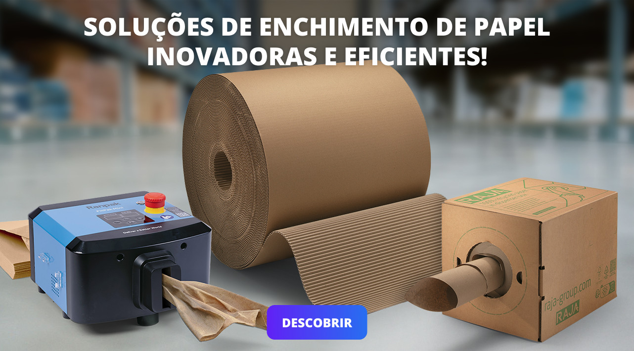 Soluções inovadoras e eficientes para o enchimento de papel