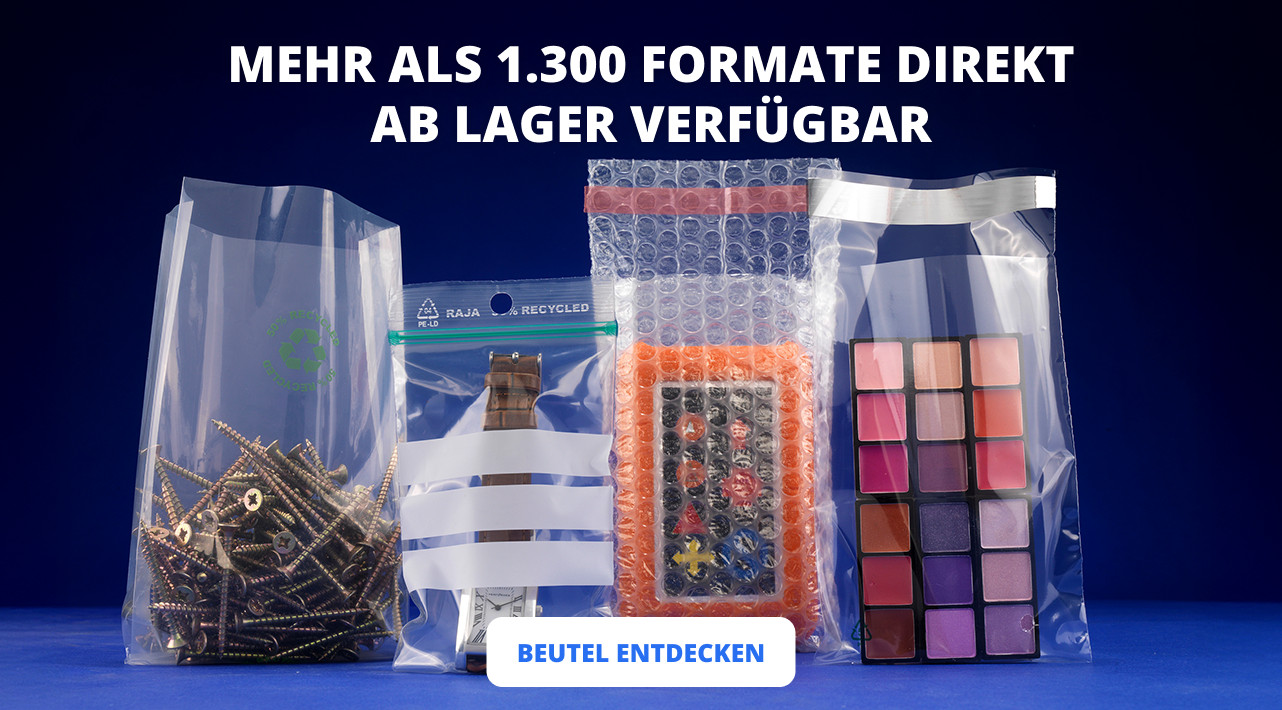 Mehr als 1.300 Formate direkt ab Lager verfügbar