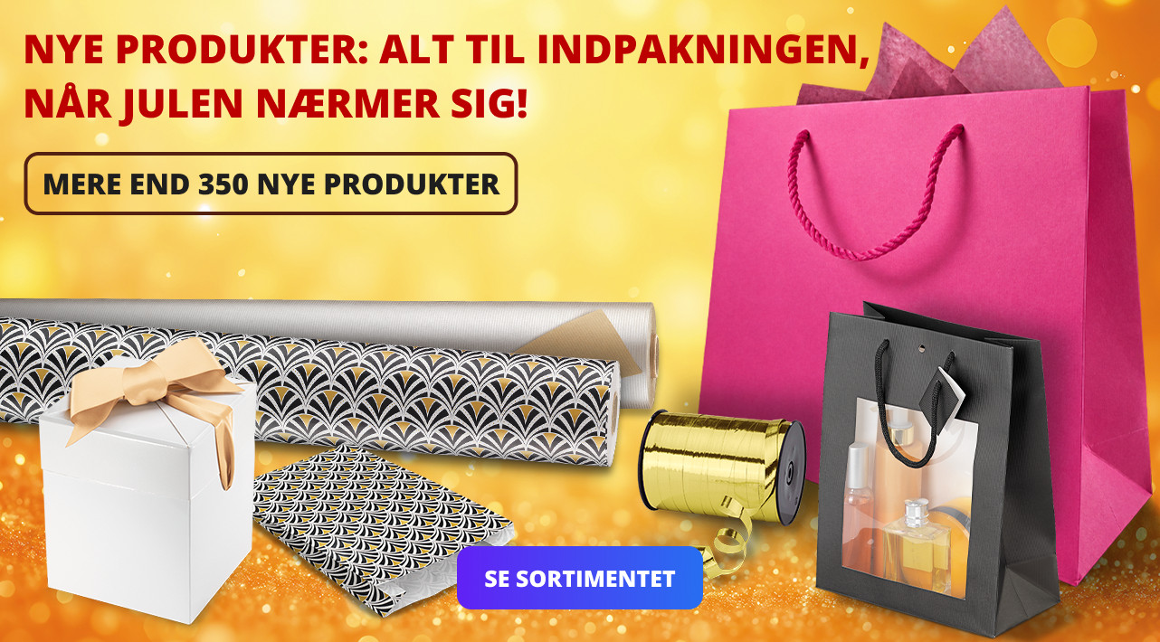 NYE PRODUKTER: ALT TIL INDPAKNINGEN, NÅR JULEN NÆRMER SIG!