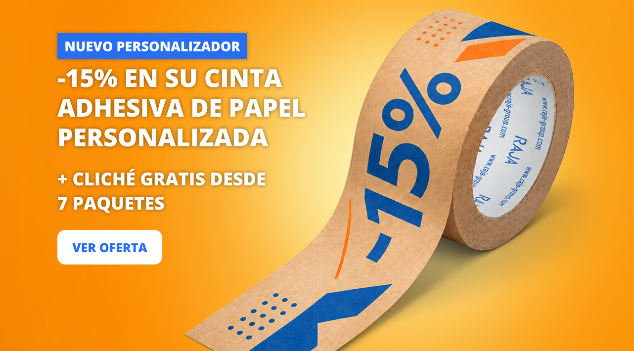 Oferta cinta adhesiva personalizada de papel