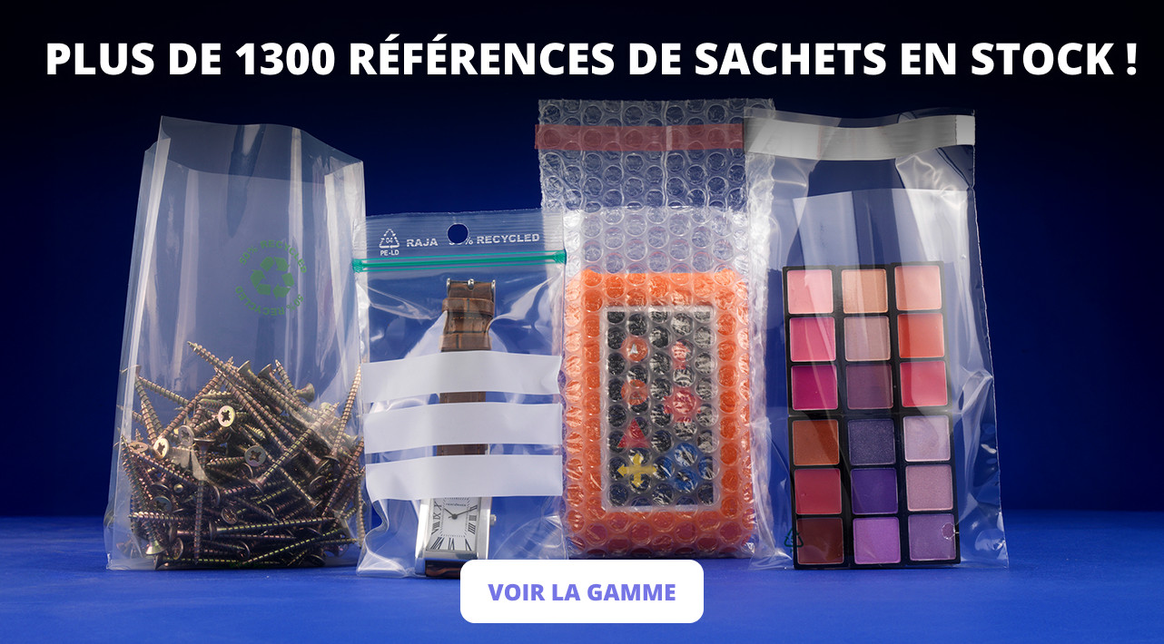 PLUS DE 1300 références de sachets EN STOCK !