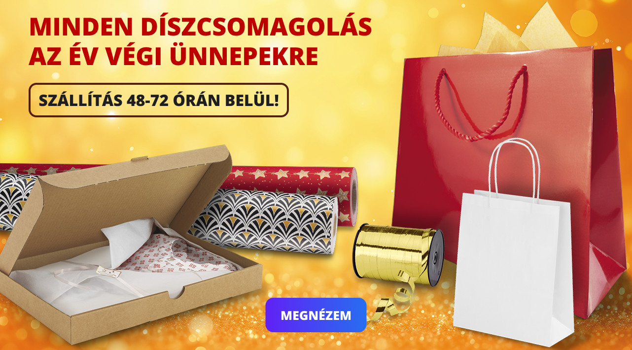Minden díszcsomagolás az év végi ünnepekre
