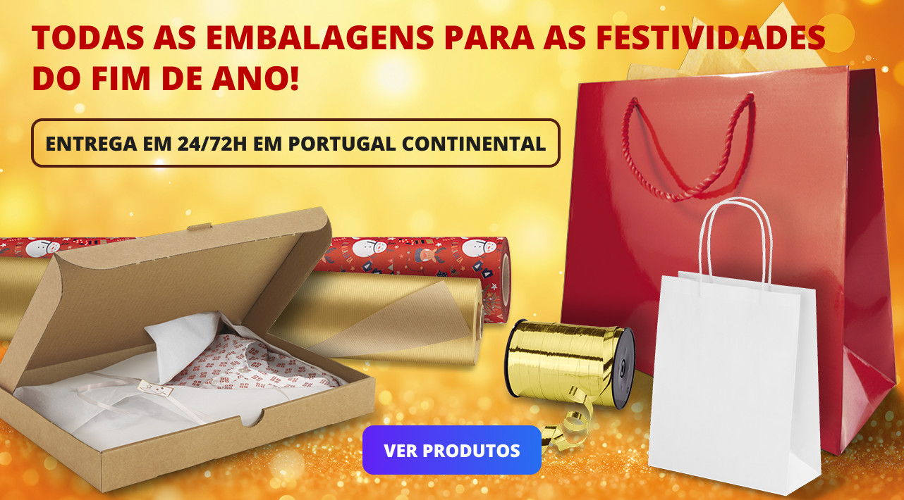 Todas as embalagens para as festividades do fim de ano!