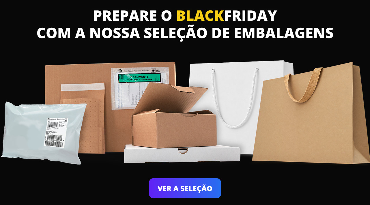 Embalagem para o Black Friday 2026