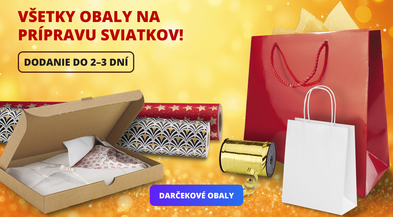 DARČEKOVÉ OBALY