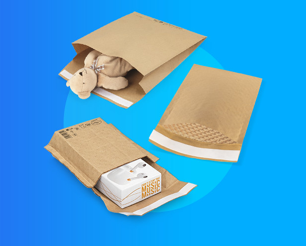 Buste imbottite in carta