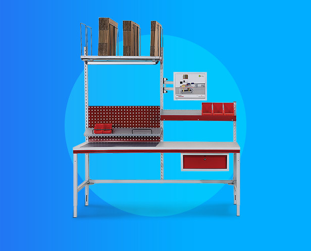 Tavolo da Imballaggio modulabile System Flex