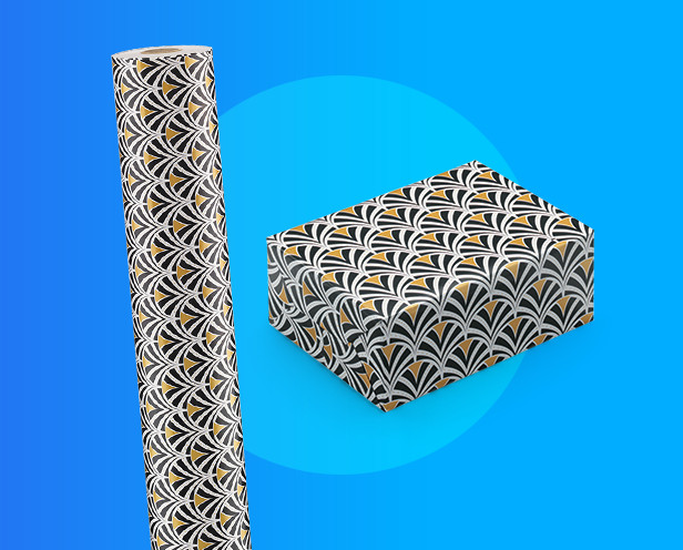 Cadeaupapier Art Deco