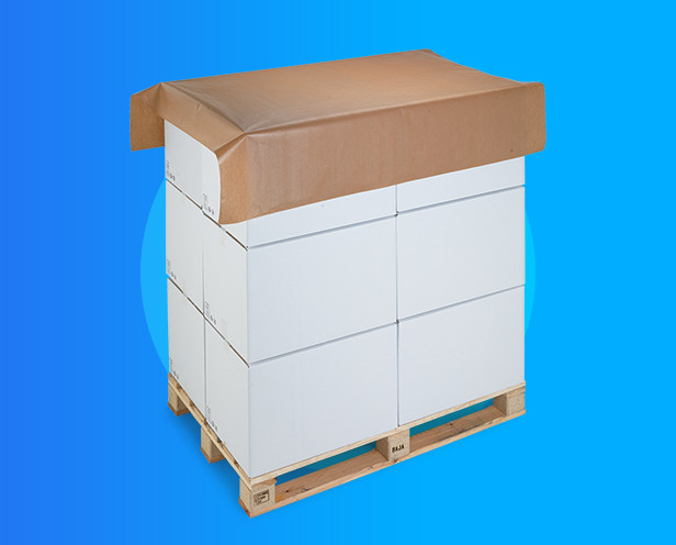 Film copripallet in carta in rotolo