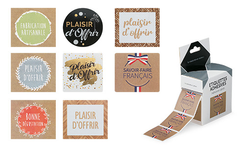 Étiquettes cadeaux