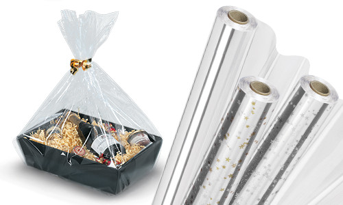 Films cadeaux métallisés et transparents