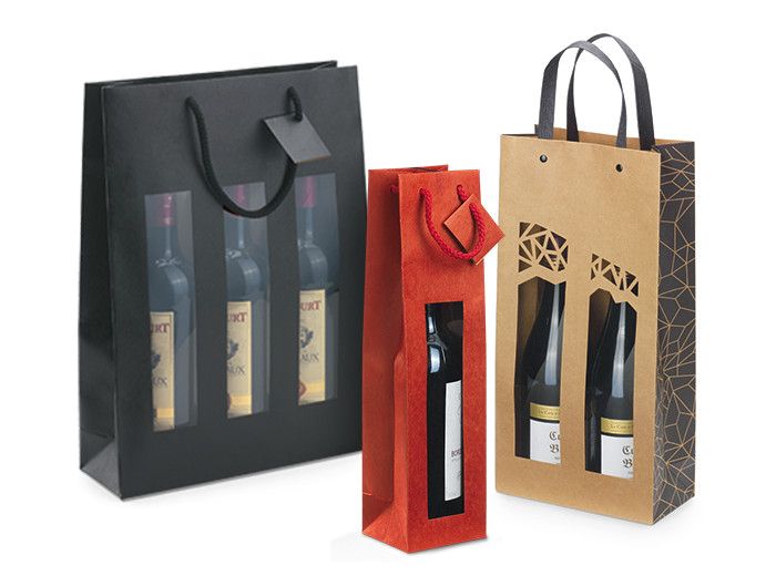 Sacs kraft bouteilles