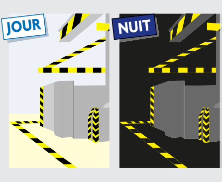 Adhésifs de marquage et de signalisation