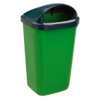 Plastic vuilnisbakken, hout vuilnisbakken