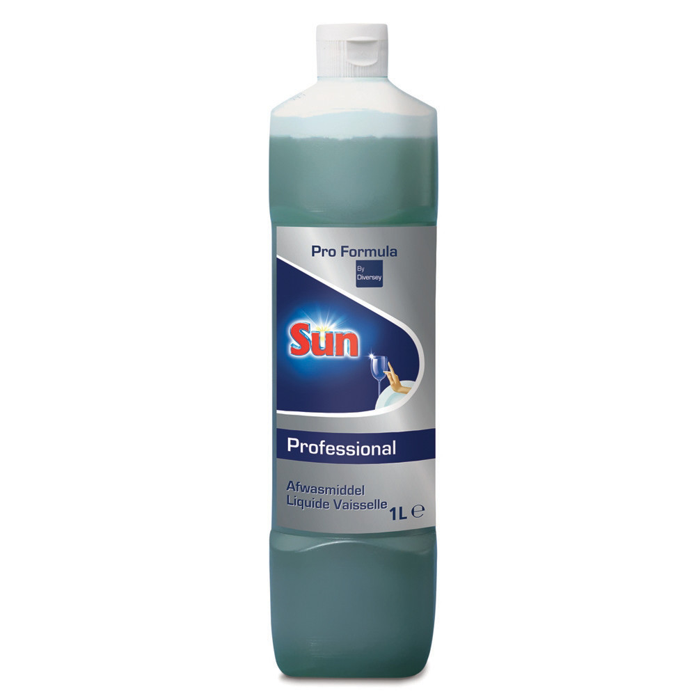 SUN Liquide vaisselle dtartrant 2 en 1 Sun Professional 1 L