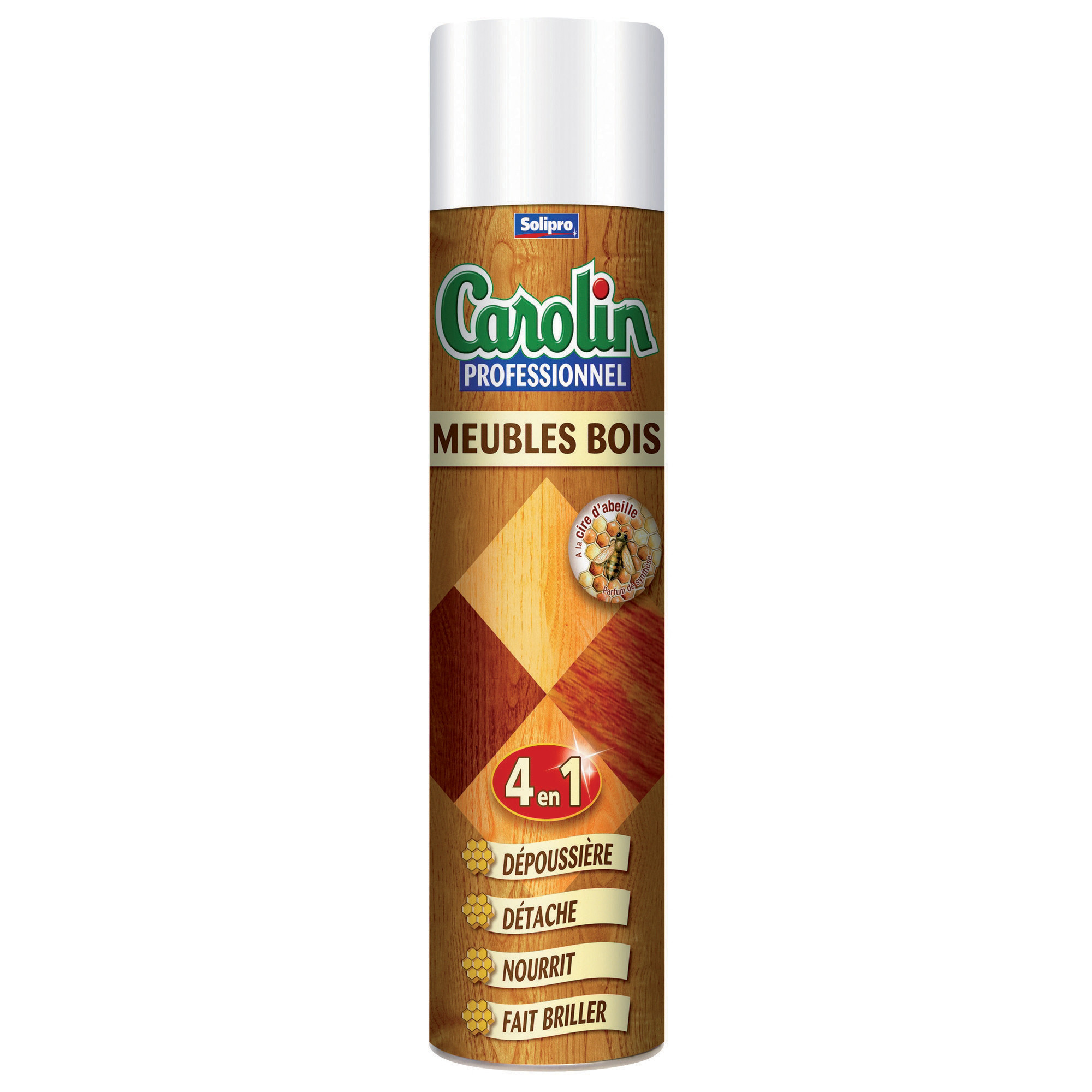 Nettoyant nourrissant bois Carolin Professionnel 750 ml