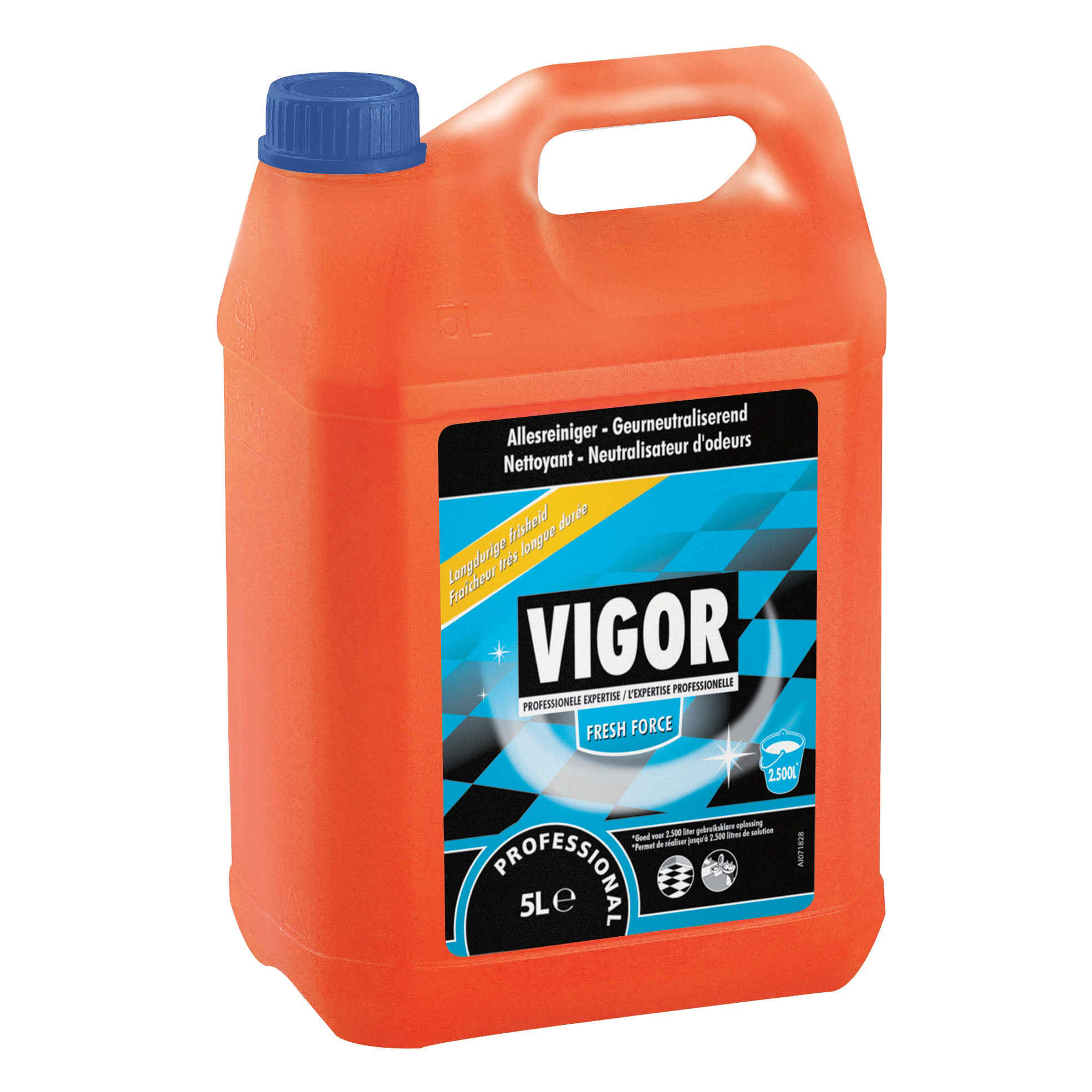 Nettoyant usages fraicheur longue durée Vigor Fresh Force 5