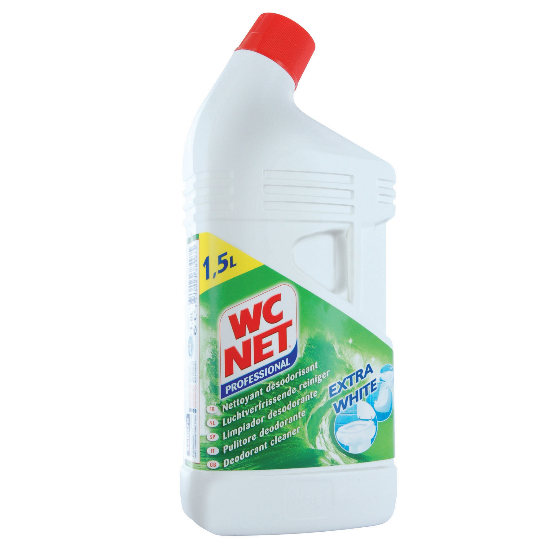WC NET Gel WC détartrant désodorisant WC Net Extra White 1,5 L