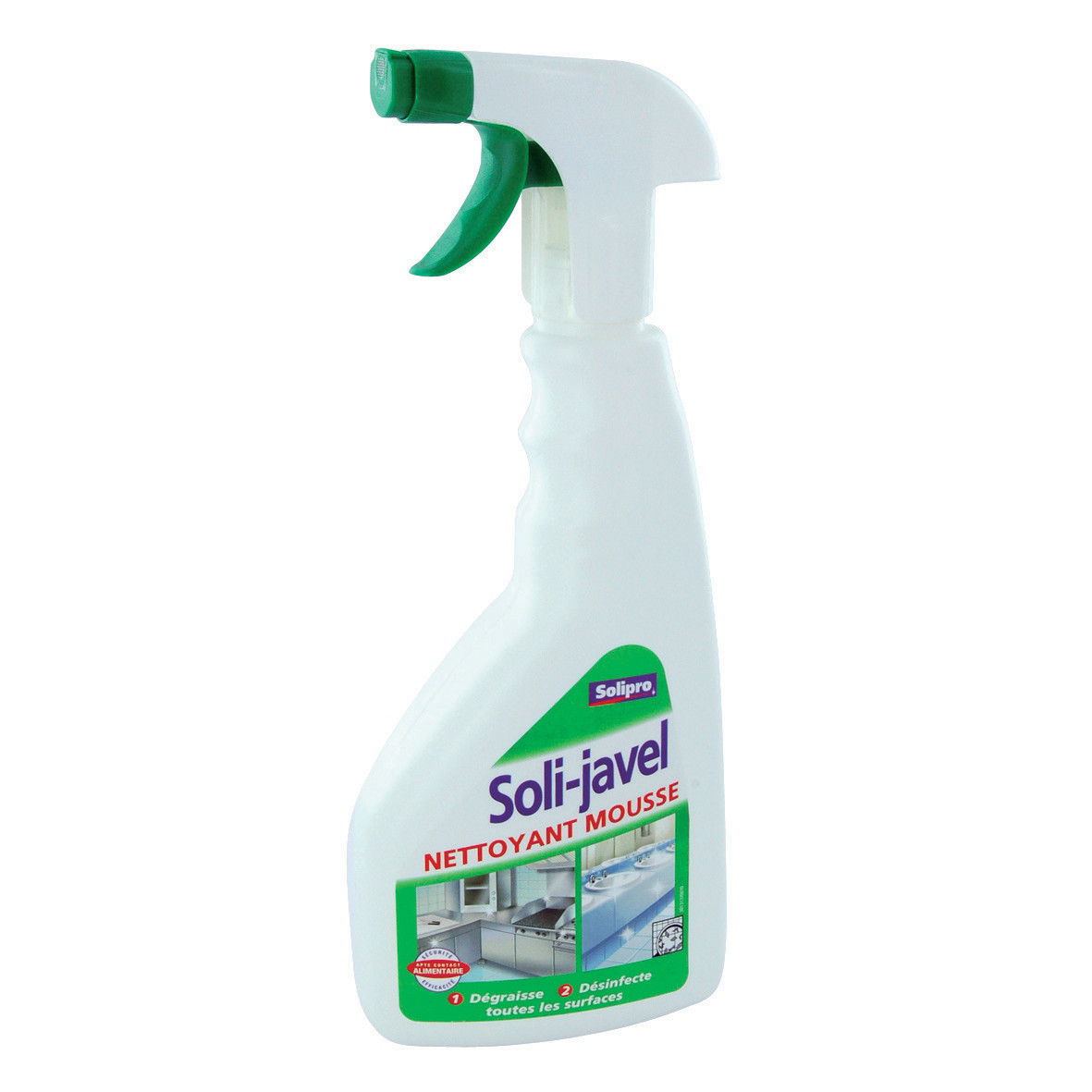 SOLIPRO Nettoyant désinfectant sanitaires avec javel Soli-javel Solipro 500 ml