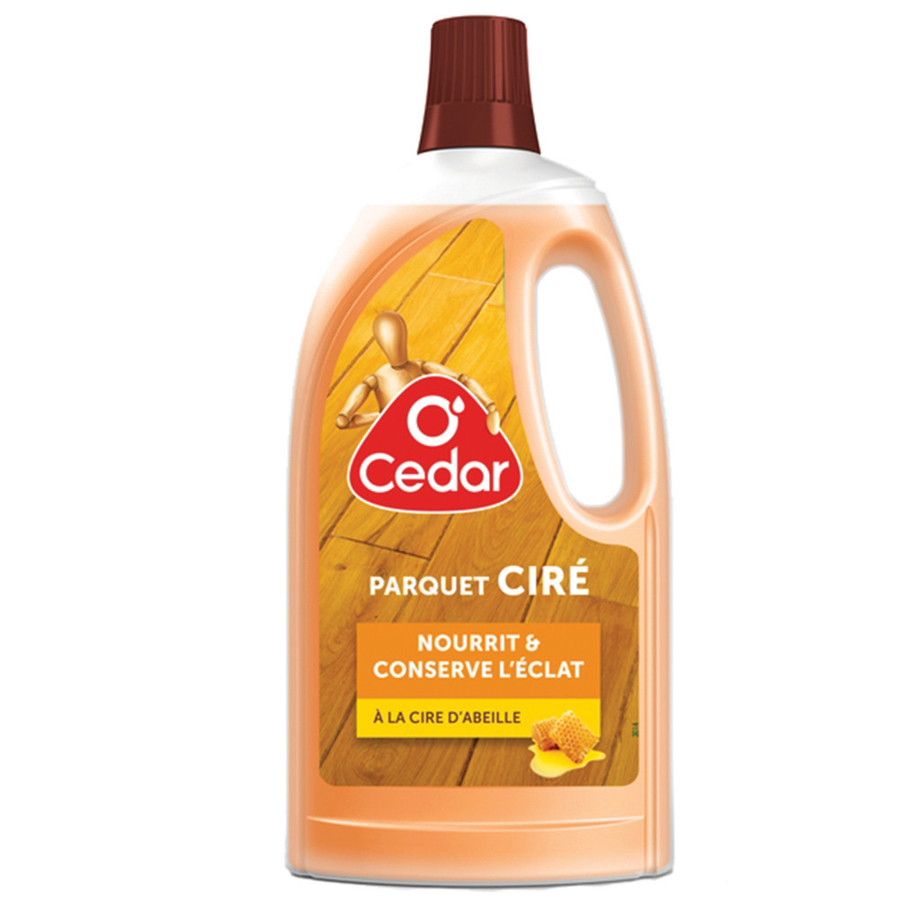 O CEDAR Nettoyant parquets nourrissant O'Cedar cire d'abeille 1 L