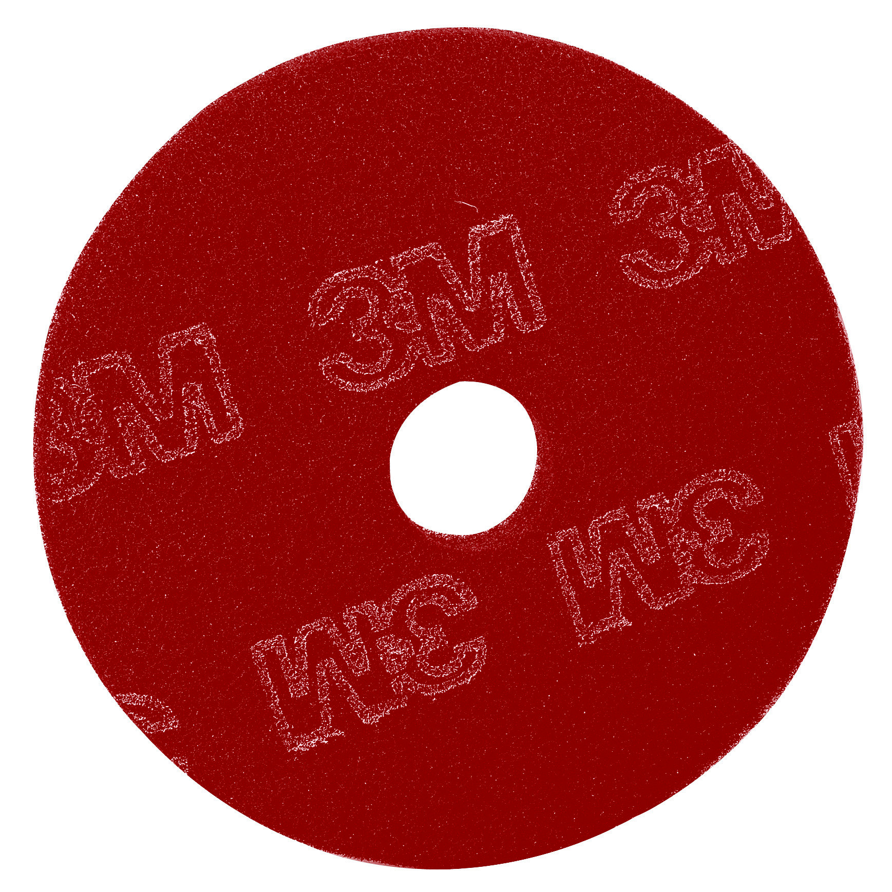 Disques de nettoyage 3M rouges 432 mm, lot de 5