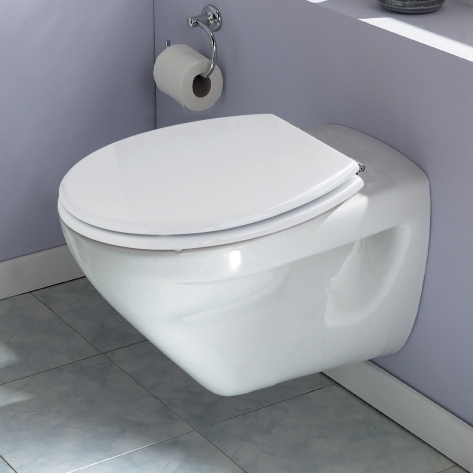 Abattant WC bois compress