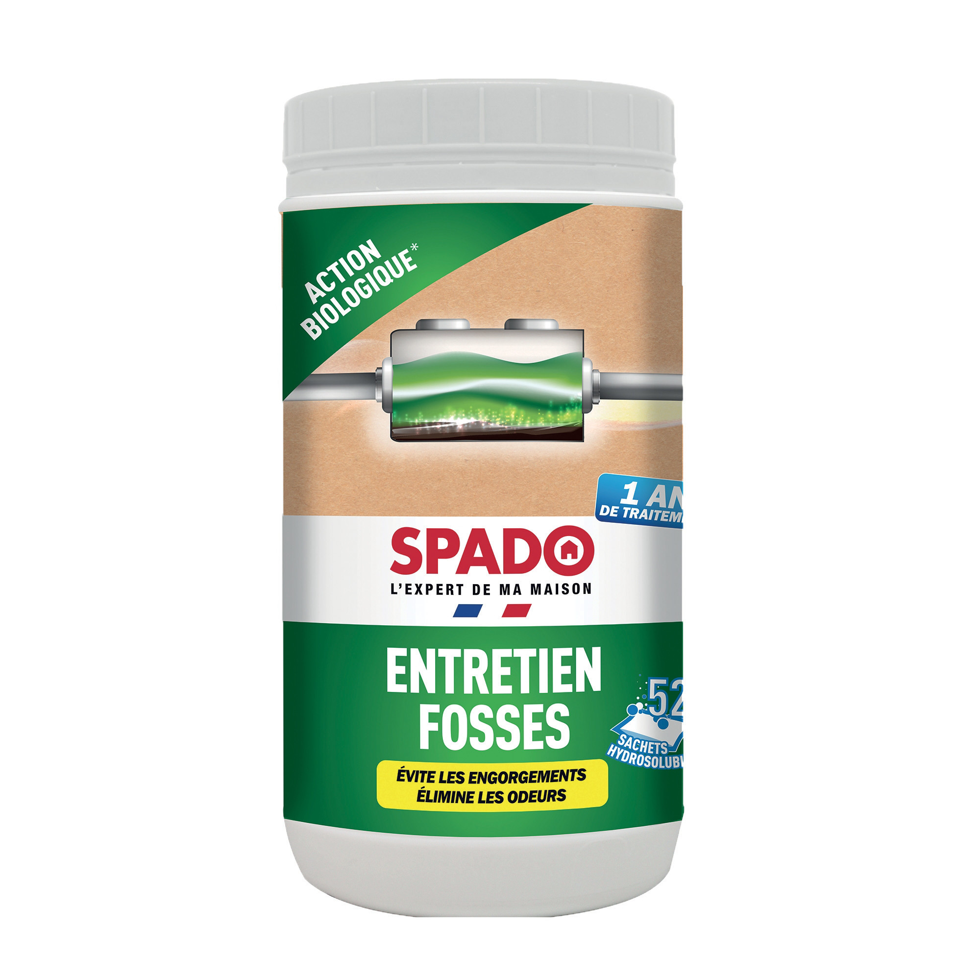 SPADO Spado entretien toutes fosses 52 sachets - vue 2