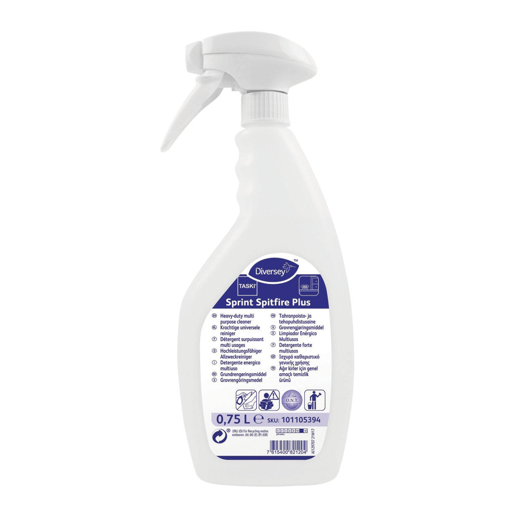 Sprint Nettoyant dgraissant surpuissant Taski Sprint Spitfire Plus 750 ml