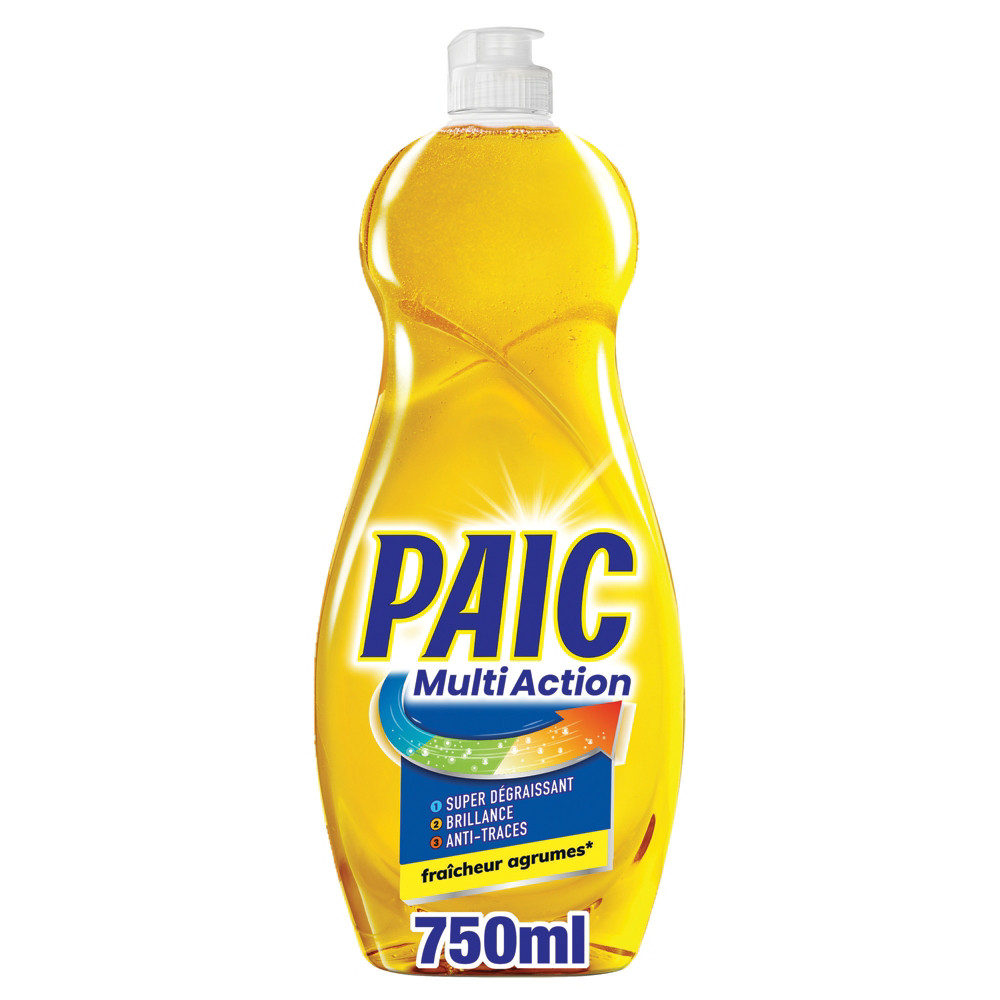 PAIC Liquide vaisselle Paic Multi-Action fraicheur agrumes 750 ml
