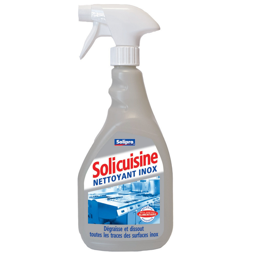 SOLIPRO Nettoyant dgraissant dtartrant inox Solicuisine de Solipro 750 ml