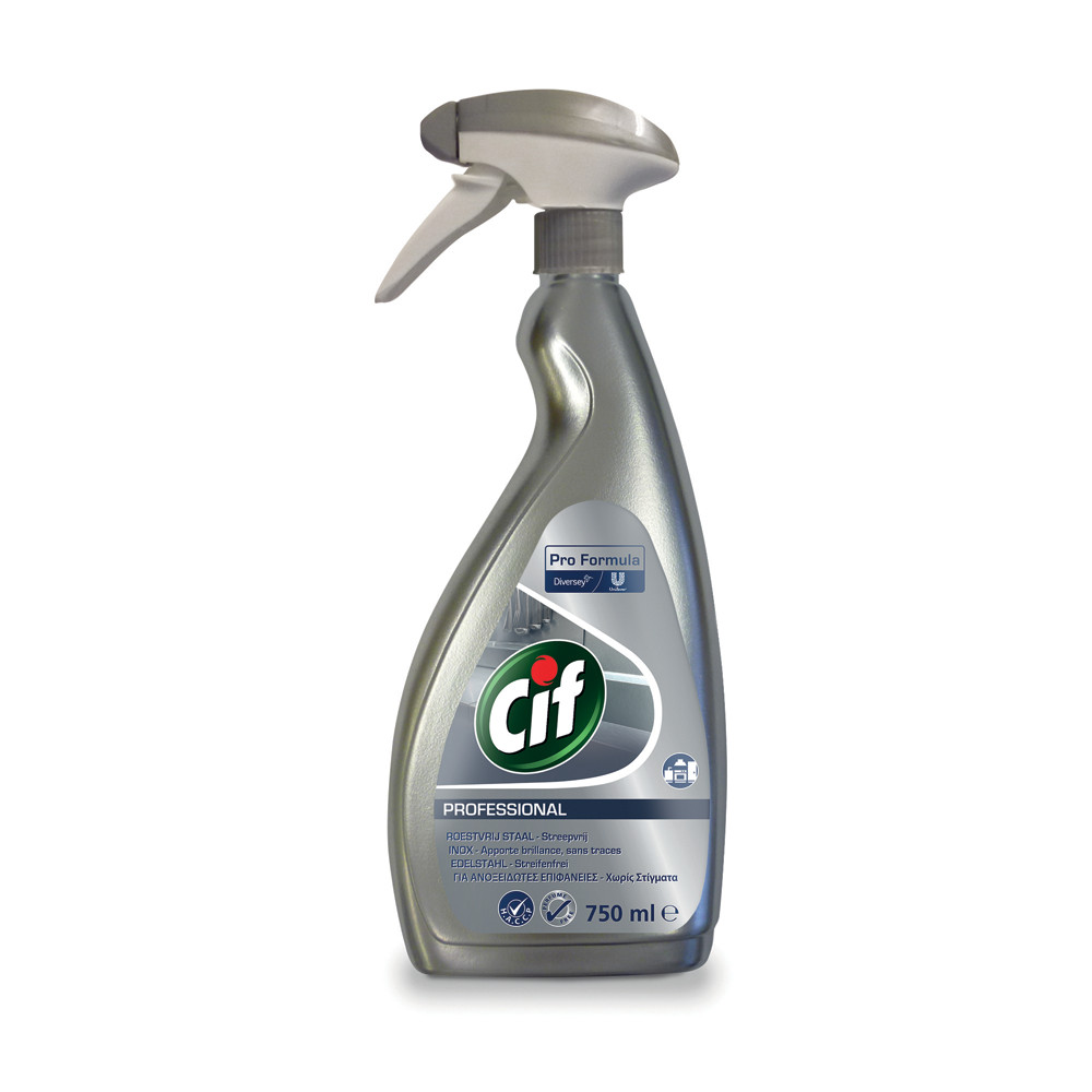 CIF Nettoyant dgraissant inox Cif Professional 750 ml
