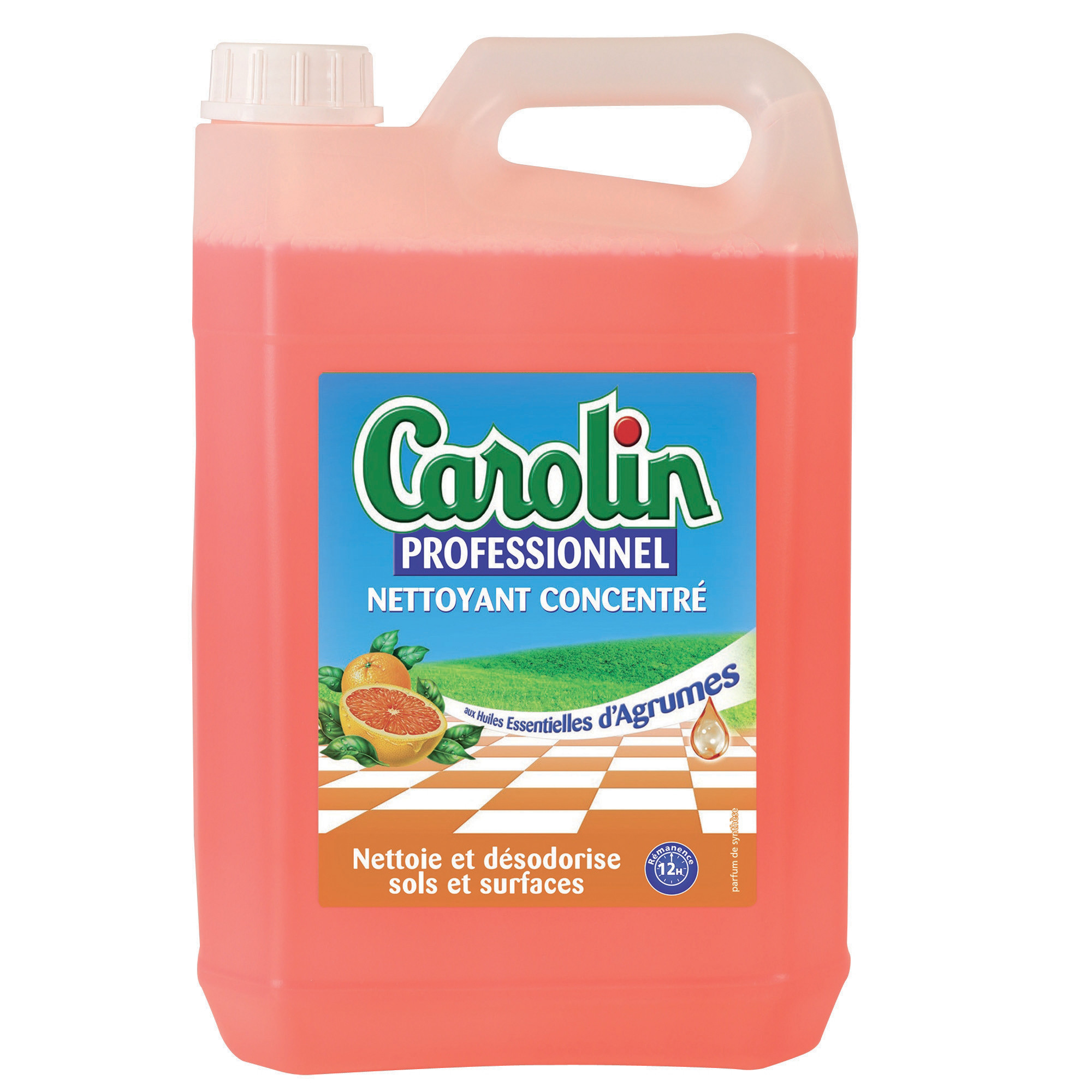 CAROLIN Nettoyant usages concentré professionnel aux huiles essentielles d'agrumes 5 - vue 2