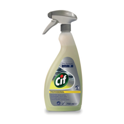 Dégraissant cuisine puissant contact alimentaire Cif Professional 750 ml