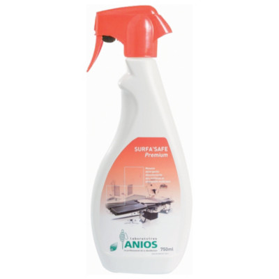 Désinfectant surfaces Anios Surfa'safe Premium mousse diffuse 750 ml