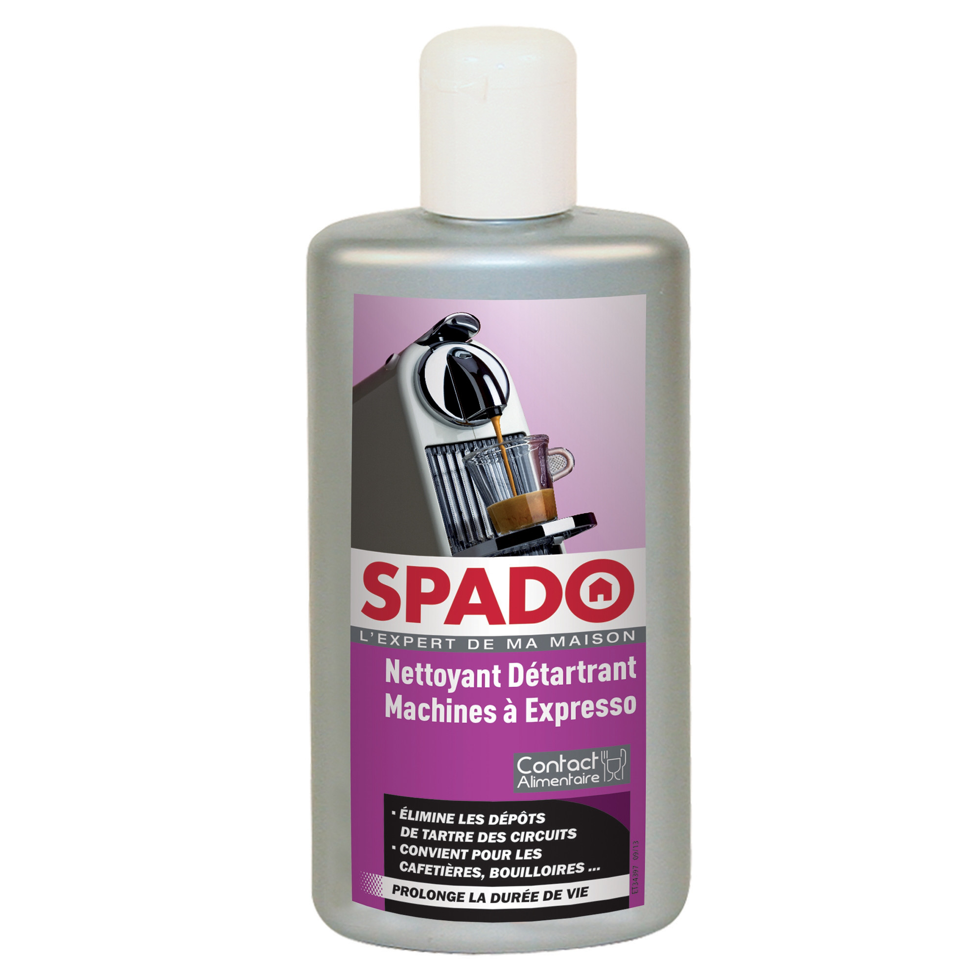SPADO Nettoyant détartrant machines à café Spado 250 ml