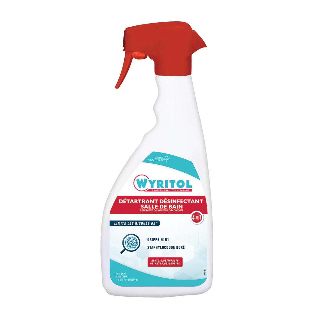 WYRITOL Dsinfectant dtartrant sanitaires Wyritol 4 en 1 750 ml