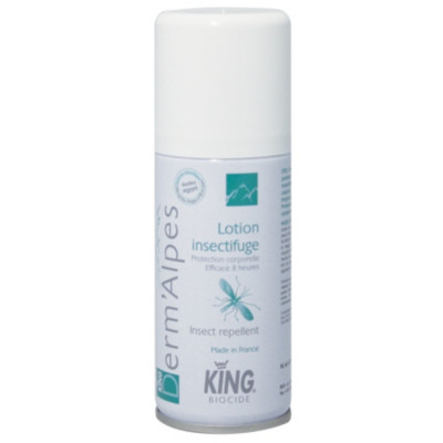 Lotion insectifuge King Derm'Alpes 100 ml